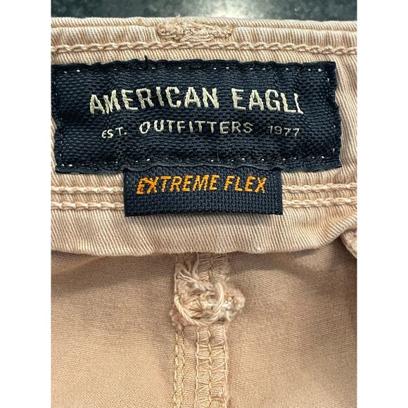 American Eagle Outfitters Slim Straight extreme flex mauve jeans 31x32 - Picture 5 of 11
